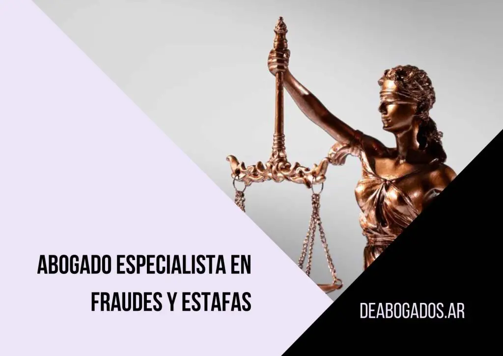 Abogado especialista en fraudes y estafas